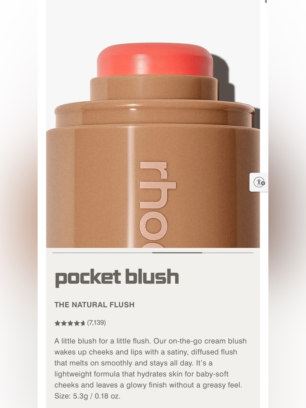 Rhode pocket blush